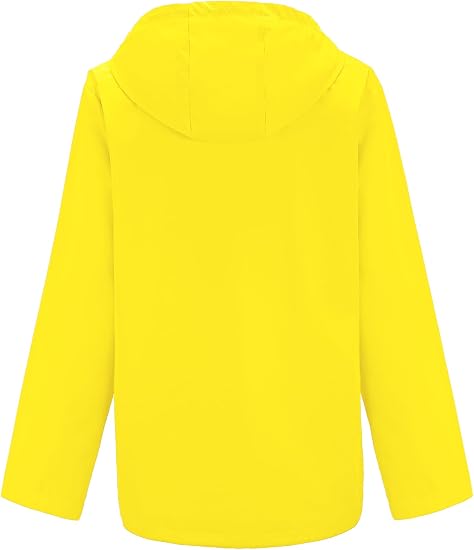 Rain Jacket Women Waterproof Lightweight Raincoat Lined Outdoor Hooded Windbreaker