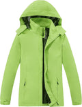 Women Lightweight Rain Jacket with Hood, Waterproof Travel Jacket